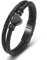Minicremation Schmuck für Asche, Urnen-Armband mit Verschluss, Perlen, Rindsleder, mehrschichtig, geflochtenes Leder, Urnen-Armband für Männer und Frauen