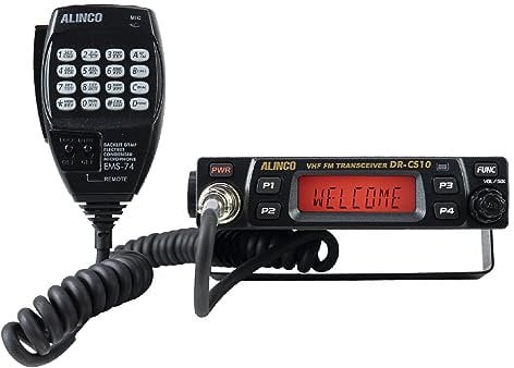 Stazione radio VHF Alinco DR-CS-10, 136-174 MHz, 200 canali, DMTF, 13,8 V