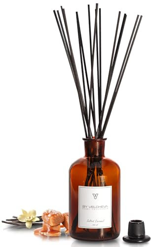 BY VELCHEVA ı Ambientador Mikado Salted Caramel ı Niche Perfume (500ml)