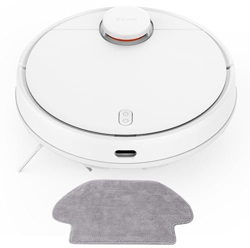Xiaomi Robot Vacuum S12, Navigation précise, Nettoyage performant, Parcours de Nettoyage Efficace, Nombreux capteurs, Réservoir Intelligent, 130 Min d’autonomie, Brosse Inclus [Exclusivité Amazon]