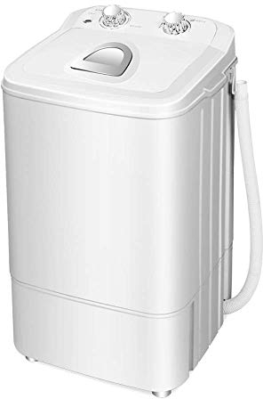 WolFum Version améliorée Laveuse et essoreuse portable, Mini machine à laver, Capacité, 110 V - 240 V, Idéal pour le linge compact