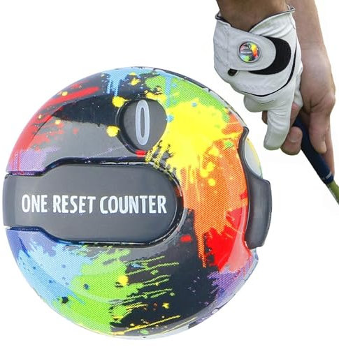 Golfzähler – Tragbarer Golf-Punktezähler Clicker | Befestigung Zähler Clicker Clip an Golfer Handschuh Tasche