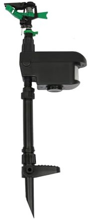 Water Jet Animal Repellent,Solar Garden Animal Repeller Water Sprinkler Sensor Motion Activated Adjustable Waterproof,Used to Protect Gardens,Orchards,Landscaped Areas,Lawns