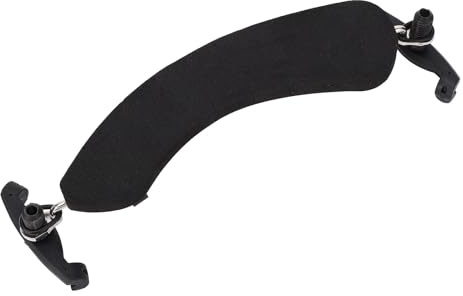 Resta di Spalla di Violino Regolabile, Supporto Ergonomico, Ridurre L'affaticamento con Imbottitura di Spugna Spessa, portabilità Pieghevole per Violino da 4/4 a 3/4