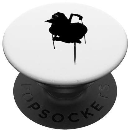 Divine Guide: Semar, der Weise des indonesischen Wayang PopSockets Klebender PopGrip