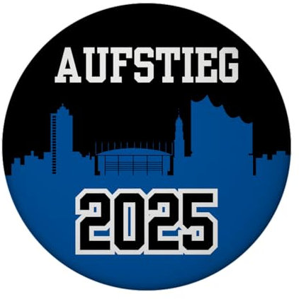 Hamburg Skyline Aufstieg 2025 Magnet mit Flaschenöffner für Fußballfans Lustiger Magnet mit Flaschenöffner für Hamburg-Fans und Fußballfreunde