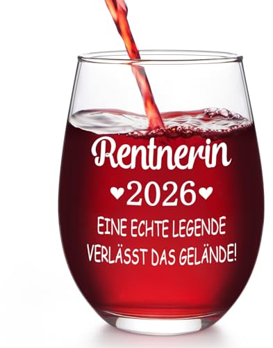 Joymaking Rentnerin 2026 - Geschenk für Renteneintritt, Rentenbeginn, Rente, Pension, Ruhestand - Abschiedsgeschenk für Kollegen - 17oz
