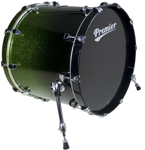 Premier Drums Series Elite 2870SPLAPF 1-teiliges Maple 20x16 Zoll Bass Drum Set (Apple Sparkle Fade Lacquer)