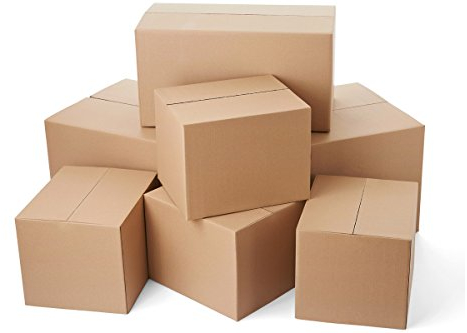 W.E. Roberts Double Wall Packing Cartons Flat-Packed [Pack of 15] (457 x 305 x 305mm)