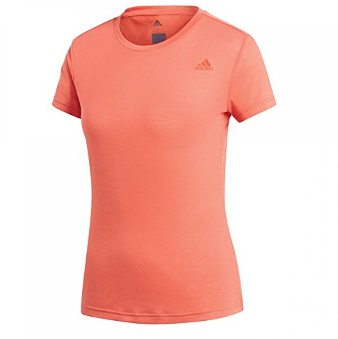 adidas Damen T-Shirt FreeLift Prime, Trace Scarlet, XS, CF4529