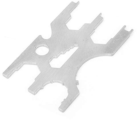 Keenso Stainless Steel Scuba Diving Multi Tool Regulator Credit Card Kits Diving Repairing Equipment