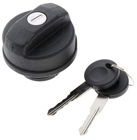 prasku 2,56 Car Locking Tankdeckel mit 2 Schlüsseln für VW Caddy