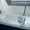 CAT Ultraflex UCS attuatore a catena per apertura manuale di finestre a sporgere e lucernari (CON MANOVELLA GRIGIO)