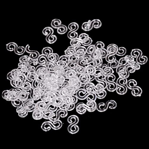 200 Stücke Clips Für DIY Loom Bands Armband Transparente Webstuhl Gummibänder Kits Charms Zubehör