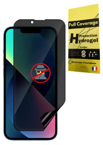 WardSan [1 Pièce Pour iPhone 11 Pro/X/Xs 5.8 - Films de Protection d'écran Hydrogel Anti-Espion Private 3D | Anti-choc | Protecteur TPU souple |Mieux qu'un verre trempé