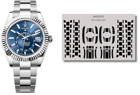 NOOYO Schutzfolie für Rolex Sky-Dweller Schutz für Gehäuse, Schließe und Armband Referenz: 326933, 326934, 336933, 336934.