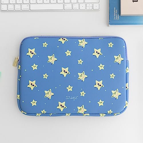 Mr Wonderful Funda Tablets Wondee Universal hasta 11 Pulgadas con Diseño Estrellas - Funda Tablet 9-10-10.1-10.5-11 Compatible con iPad/iPad Air/iPad Pro/Samsung Galaxy Tab/Lenovo Tab y Todas