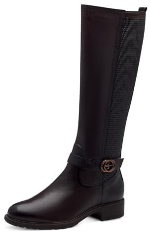 Tamaris Damen Stiefel Leder braun 38