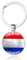 Art Attack Netherlands Flag Soccer Keychain, Holland Dutch National Football Team Accessories History Party Favor Fan Car Key Chain Ring Pendant Charm (Silver), Silver, S