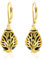 Baum des Lebens Ohrringe Hängend Silber 925 Onyx Ohrringe Baum des Lebens Ohrringe Gold Filigrane Ohrringe Boho Ohrringe Hängeohrringe Geschenke für Damen