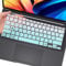 Keyboard Cover for ASUS Vivobook S 14 OLED Laptop M5406 S5406 S5406MA-AS96 14-inch, 2024 New Vivobook S 14 OLED 14-inch Laptop US Layout Keyboard Skin-Gradient Mint