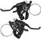 SANOU Fahrrad Schalthebel 3x7 Fahrrad Bremshebel Schalthebel Set Bremshebel Fahrrad Gangschaltung Fahrrad mit Schaltzüge für Fahrräder Rennrad Mountainbike Citybike