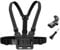 YHTSPORT Action Cam Brustgurt Halterung, Brusthalterung mit Gopro, Action Kamera Zubehör Chesty Mount, Brustgurt Verstellbare Gurte, Brustgurthalter Kompatibel mit Gopro und Andere Actioncams