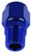 Weiblich-zu-Mann-Fitting Adapter Verbinder Anschluss Schott AN6-1/8NPT Blau