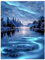 Mafenr Art Landschaft Diamond Painting Erwachsene Set, Landschaft Diamant Painting Bilder, Mosaikherstellung für Geschenke und Familie Décor (30x40 cm)