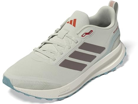 adidas Hombre RUNFALCON 5 TR Running Shoes, Alumina/Warm Clay/Mint Ton, 43 1/3 EU