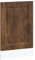 vidaXL Panel lavavajillas Porto Madera contrachapada Roble Ahumado