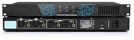 Digitaler Audio-Soundprozessor - Anti-Heuling-Feedback-Unterdrücker für professionelle Leistungsstufe