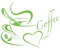 wall-refine WS-00301 | HERZTASSE Coffee | 57 x 46 cm, Limone, seidenmatt, Premium Wandtattoo Wandaufkleber der Extra-Klasse