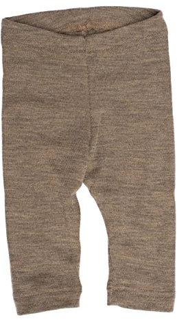 Baby Leggings, Schurwolle und Seide maschinenw, Walnuss (walnut 75), Gr.62/68