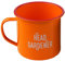 Jones Home and Gift GR_06826 Enamel Mug | Head Gardener | 1pc. 113g, Multicolor