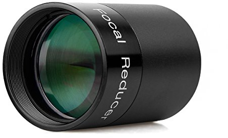 SVBONY Reduzierstück für Teleskop 3,2 cm 0,5 x Brennweitenreduzierer mit C-Mount Adapter auf CCD Kamera für Teleskop Okular Fotografie und Beobachtung