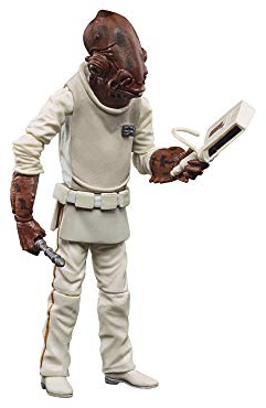 Star Wars F1897 Vintage Collection Admiral Ackbar, 9,5 cm Skale Return of The Jedi Figur, Spielzeug für Kinder ab 4 Jahren, Mehrfarbig