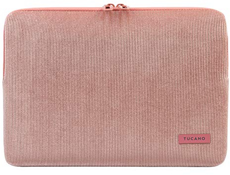 Tucano - Velluto Sleeve, Custodia Cover Neoprene Compatibile con MacBook Air/PRO 13 e Laptop 12, Cover Porta PC Protettiva in Velluto