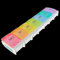 VABIONO® Pillendose Pillenbox Tablettenbox Medikamentenbox DESIGN Tablettendose Wochendosierer Woche 7 Tage