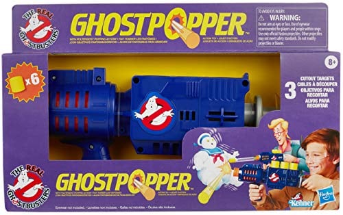 Ghostbusters Kenner Classics Ghostpopper Retro Blaster Actionspielzeug mit 6 Foam Pops Projektilen