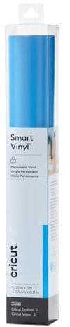 Cricut Smart Vinyl Permanent | 1 sheet | 33cm x 0.9m | Ocean