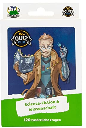 Funtails FTQC04DE Quiz Club DE – Charakter Pack Science Fiction & Wissenschaft