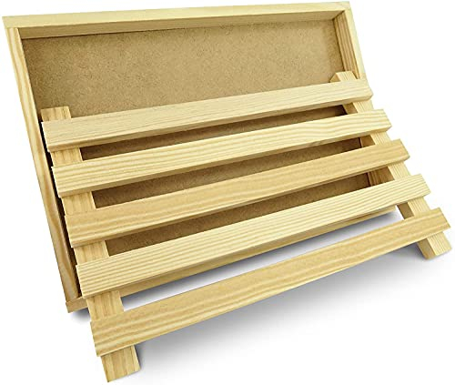 Tabla Para Cortar Pan Con Recogemigas/Tabla cortadora de Pan/Tabla Para Cortar Pan Con Rejilla Extraíble Para Recogermigas Hecho de Madera Gran Capacidad, Renovable, Madera Natural(32cm x 22cm)