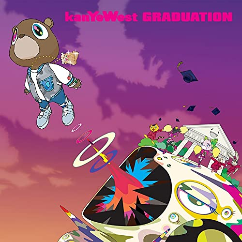 Poster mit Kanye West (40 x 40 cm)