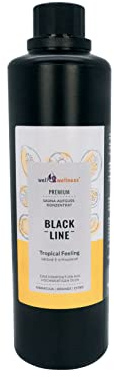 well2wellness® Premium Sauna-Aufguss-Konzentrat Black Line - Tropical Feeling - 500ml