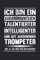 Lustiges Trompeter Notizbuch (liniert) Trompete Trompetenspieler