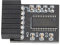 para Módulo para TPM 2,0, Chip de Seguridad de Cifrado de Tarjeta Remota LPC Tpm 2,0 de 14 Pines para Placa Base para para 11