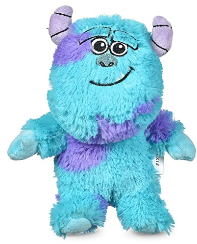 Disney for Pets and Pixar's Monsters, Inc. Sulley Plüschspielzeug für Hunde, Sully Plüsch-Hundespielzeug, Monsters Inc Filmspielzeug für alle Hunde, offizielles Hundespielzeug von Disney und Pixar für