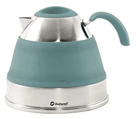 Outwell OU-651093 Klappbarer Reisewasserkocher 2.5L Blue Unisex-Adult, Multicolor, Standard