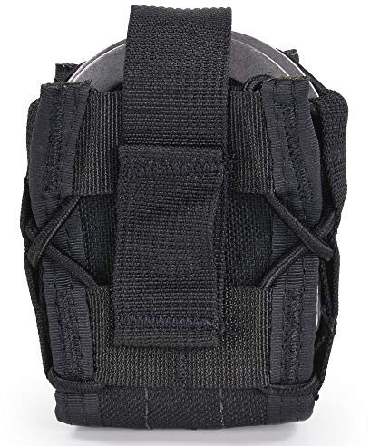 Handschellen-Holster, offene Handschellen-Tasche, Handschellen-Etui, Strafverfolgungsmanschettenhalter, kompatible MOLLE/Verschiedene Arbeitsgurte
